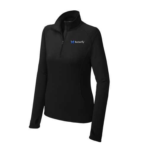 Sport-Tek® Ladies Sport-Wick® Stretch 1/2-Zip Pullover